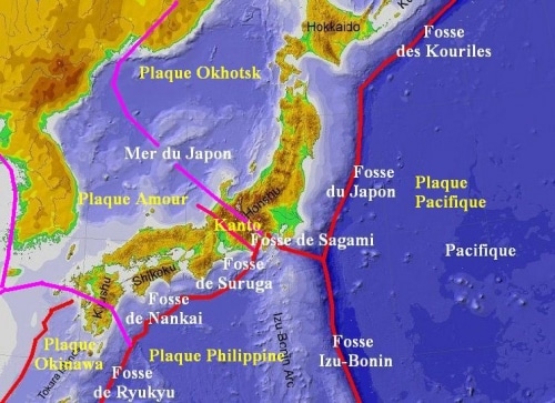 Raisons d’un probable séisme de megathrust, épicentre dans la baie de Sagami,  Honshu. Partie I